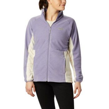 Dámské Bundy Columbia Basin Trail Fleece Full Zip Top Krém QRPZCX618